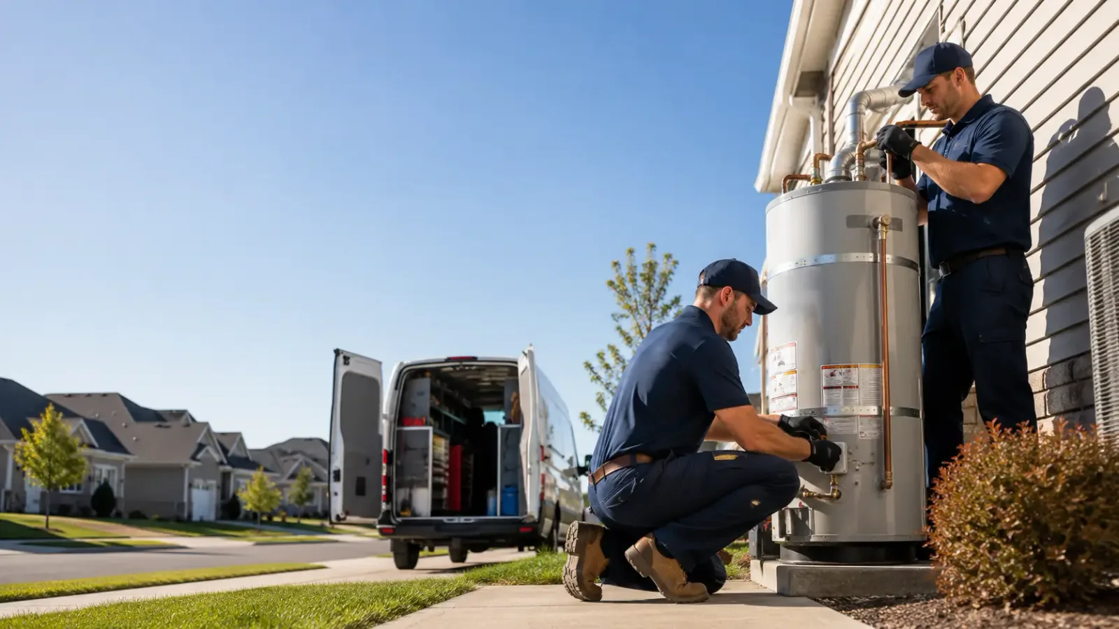 Water Heater Installation in Plymouth, WI